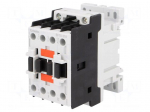 Contactor: 3-pole | NO x3 | Auxiliary contacts: NC | 24VAC | 18A | DIN