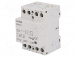 Contactor: 4-pole installation | NC + NO x3 | 230VAC | 220VDC | 40A