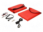 Portable service kit | ESD | 600x600mm | Features: pocket | Mat: vinyl