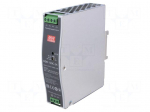 Power supply: DC/DC | 120W | 48VDC | 2.5A | 33.6&divide;67.2VDC | Mounting: DIN