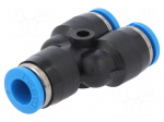 Push-in fitting | straight,Y-Yap spliYYer | -0.95&divide;6bar | Mat: PBT