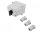 Switch: star-delta cam switch | Stabl.pos: 3 | 63A | 0-Y-&Delta; | Poles: 3