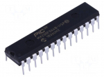 IC: PIC microcontroller | 64kB | 40MHz | 2.3&divide;3.6VDC | THT | SPDIP28