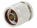 Adapter | N plug,SMA socket | Insulation: PTFE | 50&Omega;
