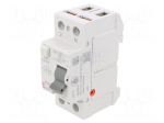 RCD breaker | Inom: 25A | Ires: 30mA | Poles: 2 | 230V,400V | IP20 | EFI