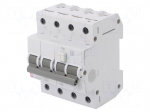 RCBO breaker | Inom: 20A | Ires: 30mA | Poles: 3+N | 230/400VAC | IP20