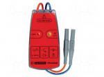 Tester: wire continuity | VAC: 50&divide;600V | VDC: 50&divide;600V | 0&Omega;&divide;500k&Omega;