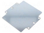 Mounting plate | steel