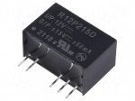 Converter: DC/DC | 2W | Uin: 10.8&divide;13.2VDC | Uout: 15VDC | Uout2: -15VDC