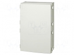 Enclosure: wall mounting | X: 600mm | Y: 400mm | Z: 220mm | CAB | grey