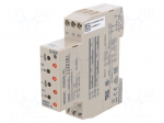 Automation module: timer | 0,1s&divide;12h | SPDT | 250VAC/5A | 24&divide;48VDC