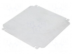 Mounting plate | galvanised steel | 1.5mm | Spacial SBM