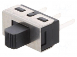 Switch: slide | Pos: 2 | SPDT | 2A/250VAC | 5A/28VDC | ON-ON | PCB,THT