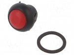 Switch: push-button | Pos: 2 | SPST-NC | 0.4A/32VAC | 0.1A/50VDC | IP67