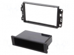 Radio frame | Chevrolet | 2 DIN | black