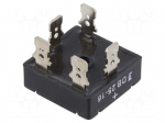 Bridge rectifier: three-phase | Urmax: 1.6kV | If: 25A | Ifsm: 350A