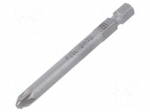 Screwdriver bit | PlusMinus PZ-type | PZ2/SL | 1/4"