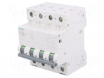 Circuit breaker | 400VAC | Inom: 40A | Poles: 4 | Charact: C | 6kA | IP20
