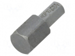 Screwdriver bit | hex key | HEX 10mm | 1/4" | Overall len: 25mm