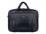 PORT DESIGNS | Courchevel | Fits up to size 15.6 " | Messenger - Briefcase | Black | Shoulder strap
