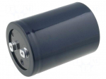 Capacitor: electrolytic | 22mF | 40VDC | &Oslash;36x82mm | Pitch: 12.8mm | &plusmn;20%