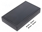 Enclosure: desktop | TENCLOS FLAT | X: 85mm | Y: 145mm | Z: 27mm | ABS