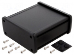 Enclosure: multipurpose | X: 115.1mm | Y: 119mm | Z: 51.6mm | aluminium