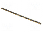 Connector: pin strips | socket | female | PIN: 50 | THT | 1.5A | 60V | MK 01
