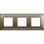 Cover plate - 2+2+2 horizontal/vertical installation modules