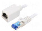 Extender Ethernet | S/FTP | Cat: 6a | RJ45 socket,RJ45 plug | Cu | 2m