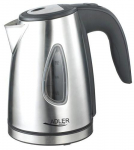 Adler AD 1203 electric kettle 1 L Silver 1630 W
