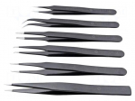 Tweezers-set | for precision works | ESD | 6pcs.