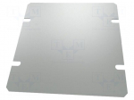 Mounting plate | steel | 1441 | grey
