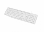 Natec | Keyboard | Nautilus NKL-1951 | Keyboard | Wired | US | White