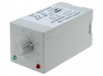 Automation module: timer | 0,1&divide;1,2s | 230VAC/5A | Usup: 24&divide;48VAC
