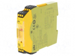 Automation module: safety relay | Usup: 24VDC | IN: 3 | OUT: 3 | IP40