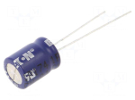 Supercapacitor | THT | 1.5F | 2.5VDC | -20&divide;80% | &Oslash;10x14mm | Pitch: 5mm