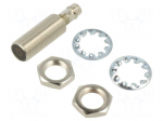 Sensor: inductive | OUT: PNP / NO | 0&divide;2mm | 10&divide;30VDC | M12 | IP67 | brass
