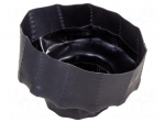 Heat shrink boot | 220/128mm | black | No.of term: 1