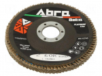 Flap grinding wheels | &Oslash;: 115mm | Granularity: 60 | 22.23mm