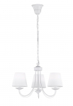 Trio Cortez chandelier 3-pc E14 matt white gaismeklis 110600331 4017807343656