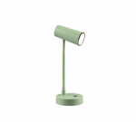 TRIO-Lighting Lenny LED table lamp green rechargeable gaismeklis