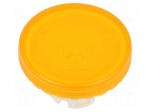 Actuator lens | 22mm | 84 | transparent,yellow | plastic