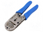 Tool: for crimping | 14AWG&divide;10AWG | 2.5mm2,4mm2,6mm2 | 198mm | MC4