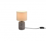 Trio Mala table lamp 26 cm E14 beige gaismeklis R50941044 4017807506839