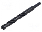 Drill bit | for metal | &Oslash;: 15mm | high speed steel ruled HSS-R