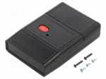 Enclosure: for remote controller | X: 60mm | Y: 90mm | Z: 22mm | ABS