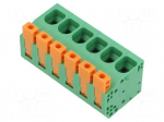 Connector: PCB terminal block | terminal | 51A | 600V | angled 90&deg;