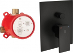 Set of rosette, handle and shower mixer SQ Herz