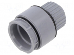 Adapter to be screwed | silver | IP66,IP69K | -30&divide;60&deg;C